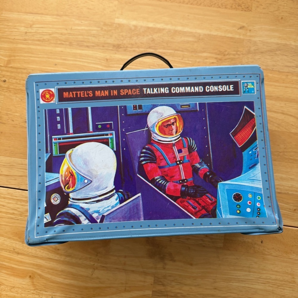 VINTAGE  Mattel Man In Space Major Matt Mason Talking Command Console